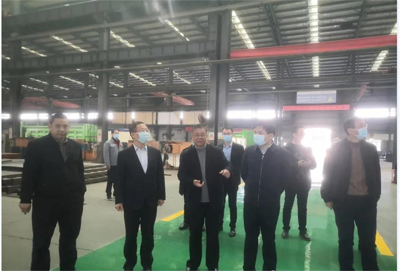 隨州市委常委、市委副書記、政法委書記馮偉等一行領(lǐng)導蒞臨湖北楚勝調(diào)研